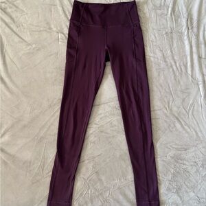Victoria's Secret Burgundy Leggings